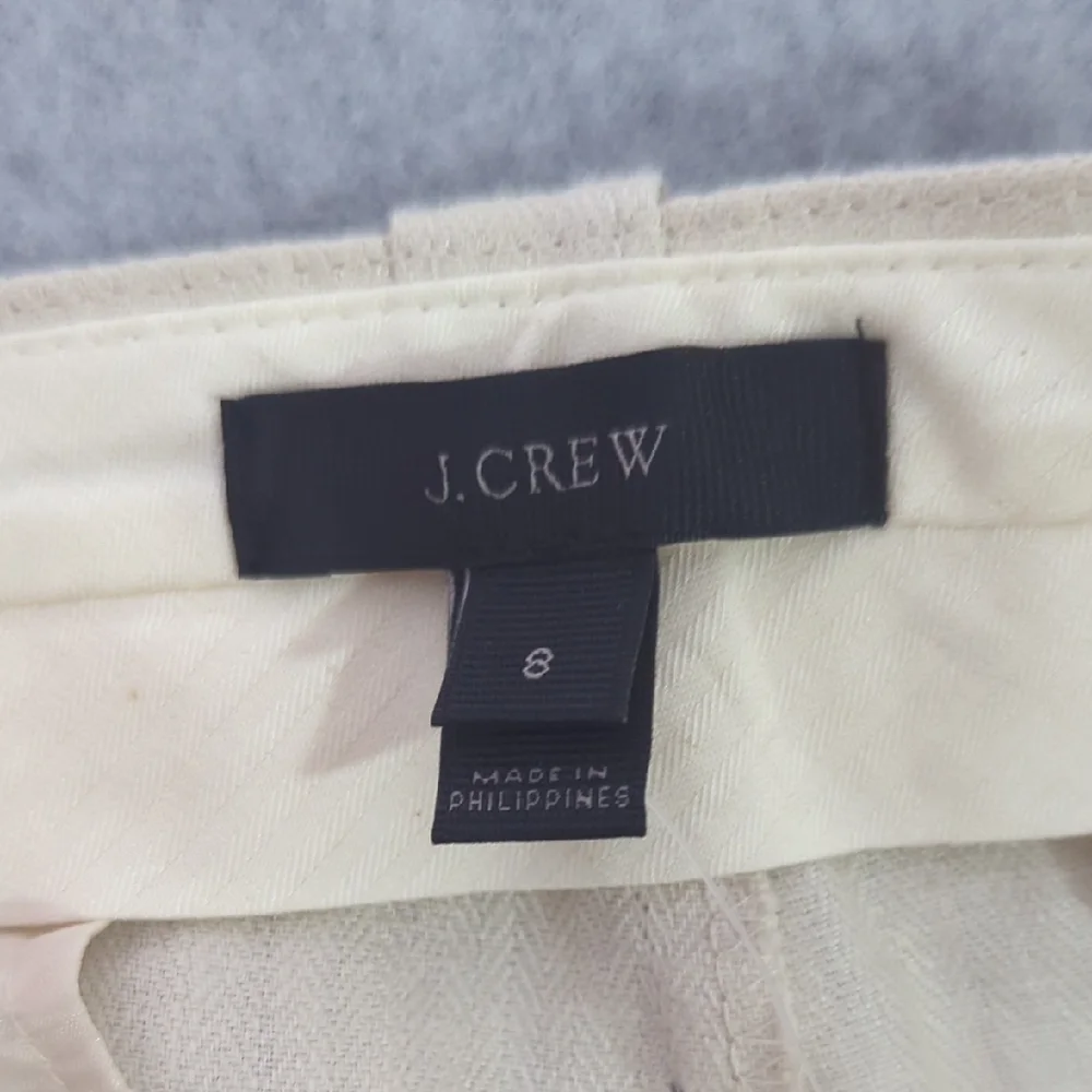 J. Crew Women's Cream Chinos